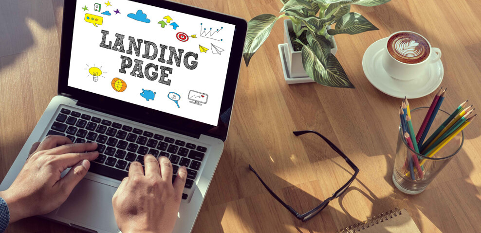 landing page design company in india