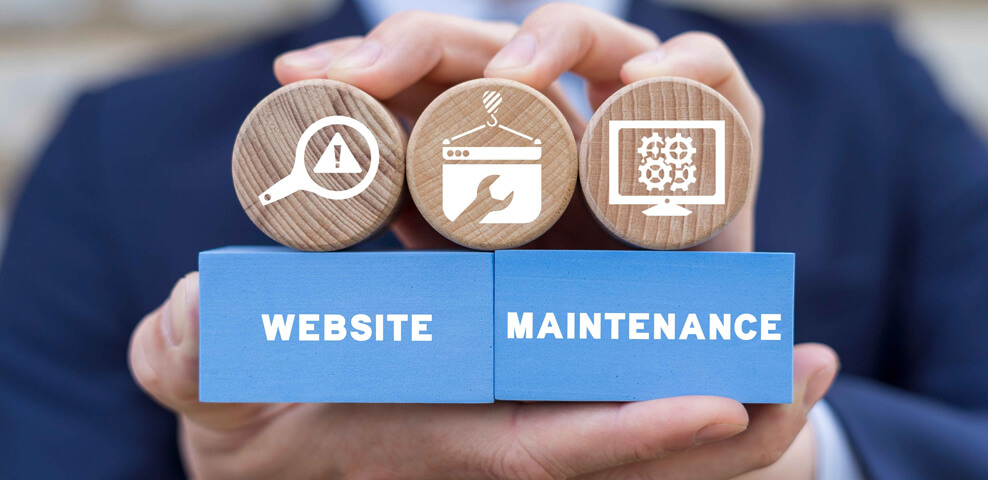 website maintenance services in India